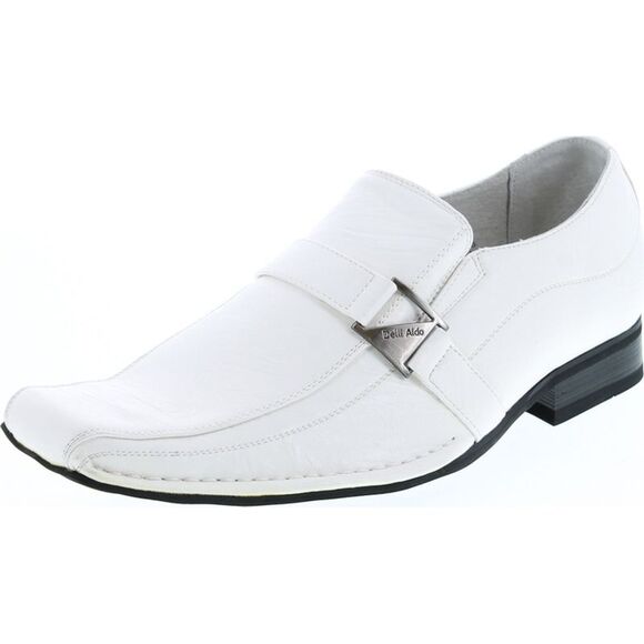 Delli Aldo M19231 White Mens flats-shoes 8.5 NEW - Picture 1 of 8
